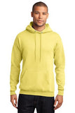 Port Company Pullover Hooded Sweatshirt Yellow Custom Embroidered PC78H