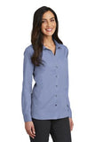 Red House Ladies Nailhead Non Iron Shirt Custom Embroidered RH470 Mediterranean