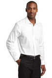 Red House Slim Fit Pinpoint Oxford Non Iron Shirt Custom Embroidered RH620 White