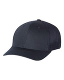 Richardson Fitted Trucker With R Flex Hat Custom Embroidered 110 NAvy
