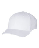 Richardson Fitted Trucker With R Flex Hat Custom Embroidered 110 White