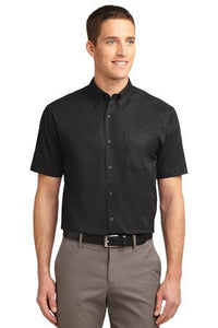 Port Authority Short Sleeve Shirt Custom Embroidered S508 Royal