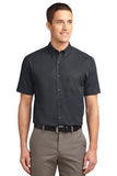 Port Authority Short Sleeve Shirt Custom Embroidered S508 Coffee Bean