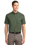 Port Authority Short Sleeve Shirt Custom Embroidered S508 Olive