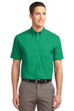 Port Authority Short Sleeve Shirt Custom Embroidered S508 Teal