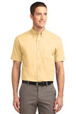 Port Authority Short Sleeve Shirt Custom Embroidered S508 Banana