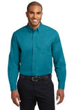 Morning Thunder - Port Authority® Long Sleeve Easy Care Embroidered Shirt (S608)