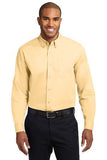 Port Authority Long Sleeve Button Up Shirt Banana Custom Embroidered S608