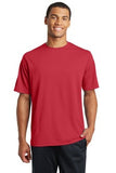 Sport Tek Mesh Racer T shirt Red Custom Embroidered ST340