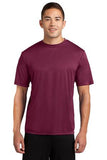 Sport Tek Competitor T Shirt  Custom Embroidered ST350 Maroon