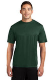 Sport Tek Competitor T Shirt  Custom Embroidered ST350 Forest Green