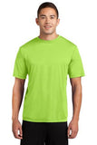 Sport Tek Competitor T Shirt  Custom Embroidered ST350 Limegreen