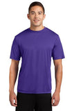 Sport Tek Competitor T Shirt  Custom Embroidered ST350 Purple