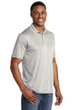 Sport Tek Competitor Polo Custom Embroidered ST550 Silver