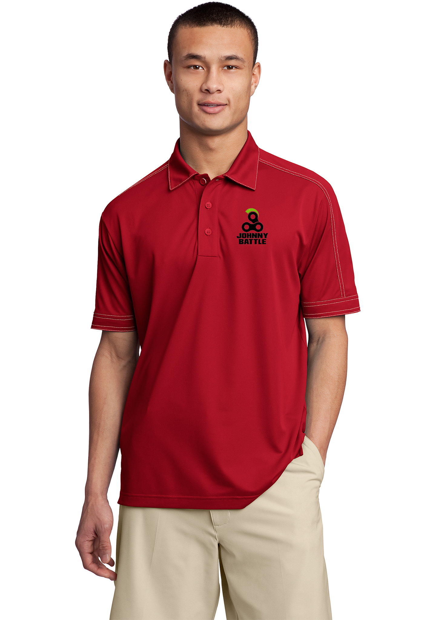 Custom Embroidered Polo Shirts Moisture Wicking Sport-tek 