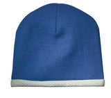 Sport Tek Knit Beanie Royal Custom Embroidered STC15