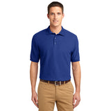 CornerStone Tall Silk Touch Polo Custom Embroidered TLK500 Royal