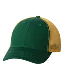 Team Sportsman Green Yellow Hat Custom Embroidered AH80