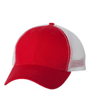 Team Sportsman Red White Hat Custom Embroidered AH80